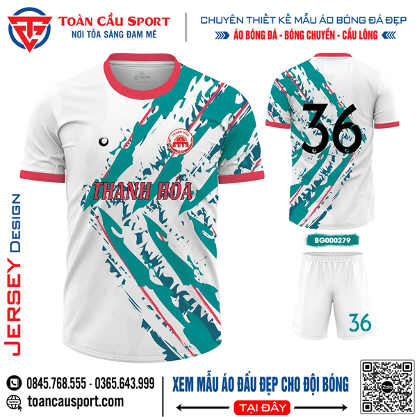 Mẫu áo đá bóng thiết kế giá rẻ