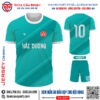 Mẫu áo đá bóng màu xanh real