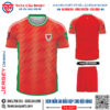Mẫu áo bóng đá đội tuyển Wales sân nhà World Cup 2022 màu đỏ