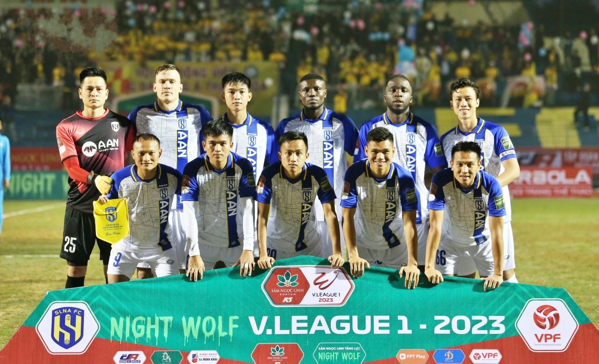Áo đấu CLB Sông Lam Nghệ An tại V.League 2023